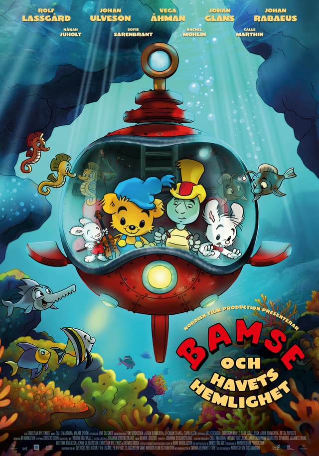 Bamse and the Secret of the Sea juliste